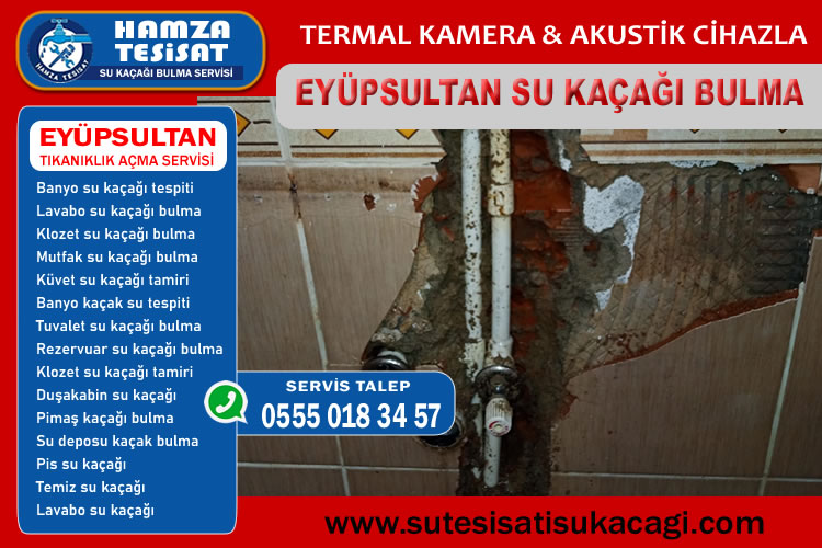 Eyüpsultan Su Kaçağı Bulma
