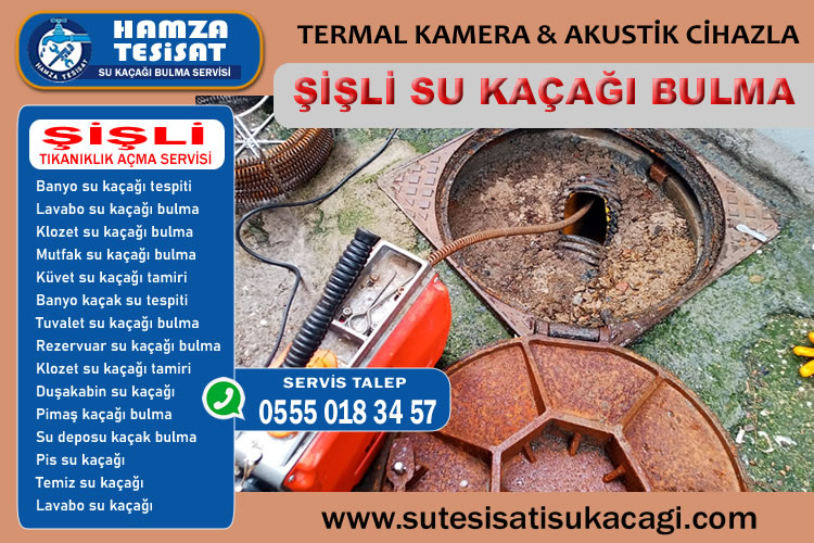Şişli Su Kaçağı Bulma